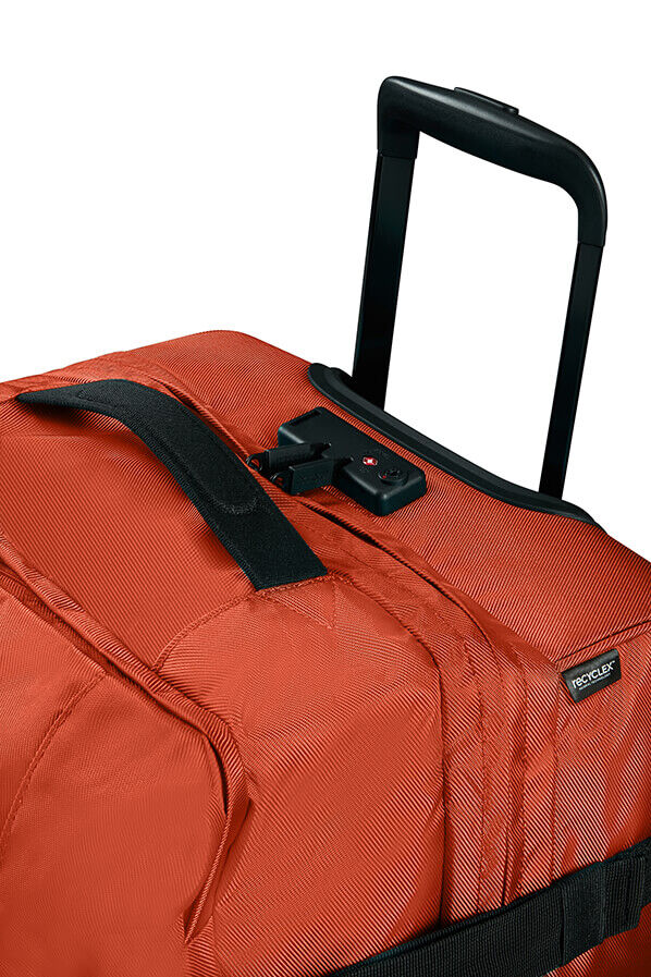 American Tourister Urban Track Duffle with Wheels S  Radiant Orange American Tourister Urban Track Duffle with Wheels S  Radiant Orange