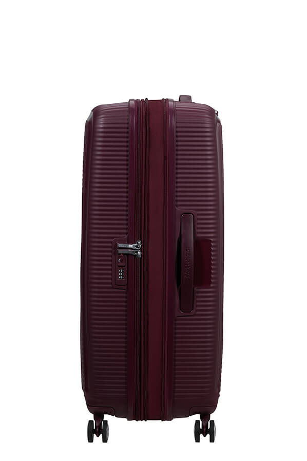 American Tourister SoundBox Spinner TSA Expandable 77cm  Wild Cherry