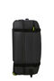 American Tourister Urban Track Duffle with Wheels Coated M  Black/Lime