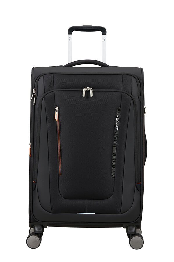 American Tourister Wanderlite Spinner EXP TSA M  Shadow Black