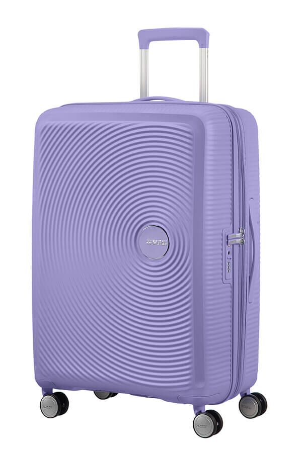American Tourister Soundbox Spinner Expandable 67cm  Lavender American Tourister Soundbox Spinner Expandable 67cm  Lavender