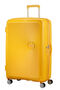 American Tourister Soundbox Spinner 77  Golden Yellow American Tourister Soundbox Spinner 77  Golden Yellow