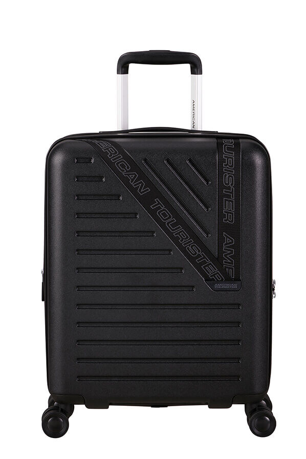 Dynabelt Maleta de Cabina | American Tourister Dynabelt Spinner EXP TSA 55cm  Volcano Black