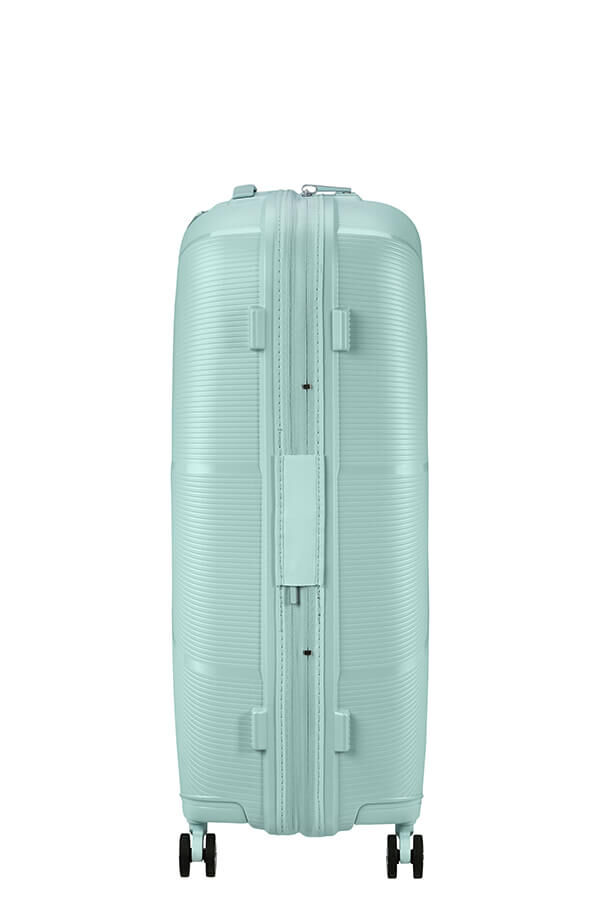 American Tourister StarVibe Spinner Expandable TSA 77cm  Metallic Surf Blue American Tourister StarVibe Spinner Expandable TSA 77cm  Metallic Surf Blue