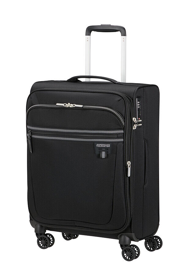American Tourister Aerospin Spinner Expandable S  Negro