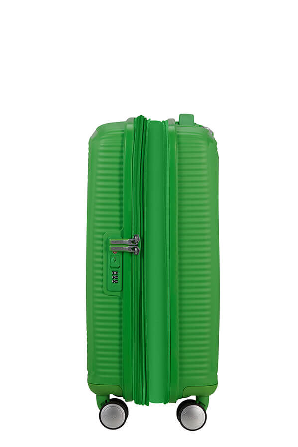 American Tourister SoundBox Spinner Expandable 55cm  Grass Green American Tourister SoundBox Spinner Expandable 55cm  Grass Green