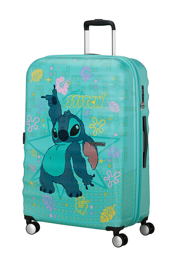 American Tourister Disney Wavebreaker Spinner TSA Disney Fl 77cm  Stitch Flower American Tourister Disney Wavebreaker Spinner TSA Disney Fl 77cm  Stitch Flower