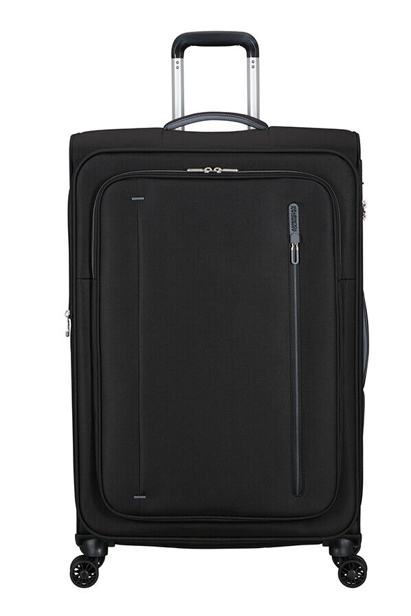 American Tourister Cloudrider Spinner EXP TSA L  Jet Black