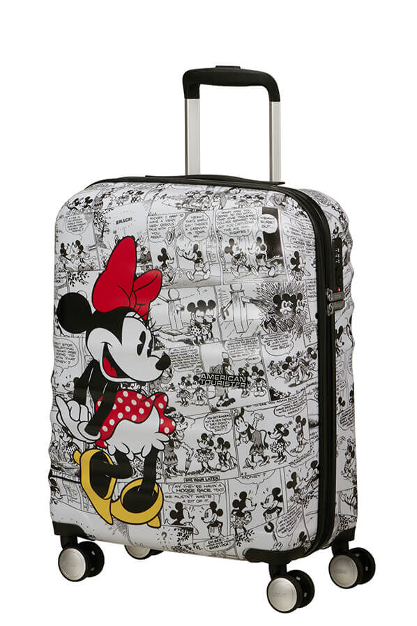 American Tourister Disney Wavebreaker Spinner TSA Disney Fl 55cm  Minnie Comics White American Tourister Disney Wavebreaker Spinner TSA Disney Fl 55cm  Minnie Comics White