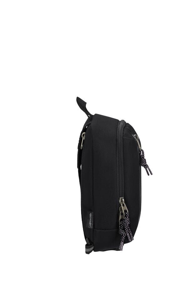 American Tourister Brightup Sling Bag Zip  Negro