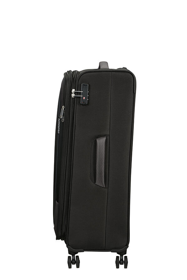 American Tourister Pulsonic Spinner Expandable 81cm  Asphalt Black