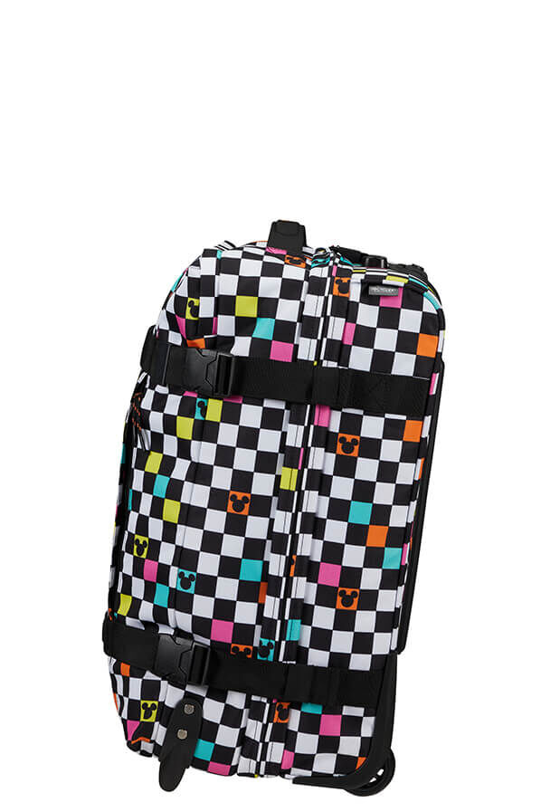 American Tourister Urban Track Disney Duffle with Wheels Disney S  Mickey Check American Tourister Urban Track Disney Duffle with Wheels Disney S  Mickey Check