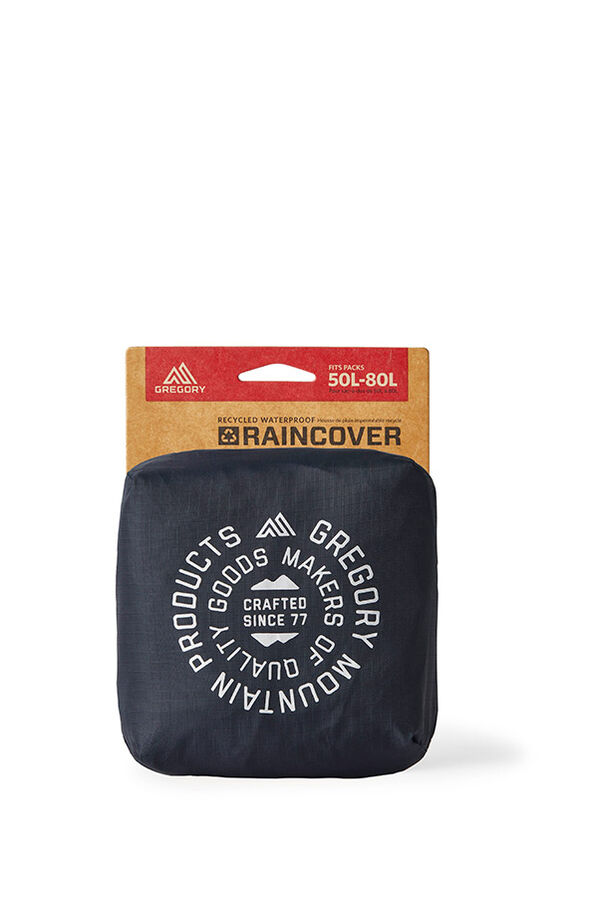 Gregory  RAINCOVER 50L-80L  Obsidian Black Gregory  RAINCOVER 50L-80L  Obsidian Black