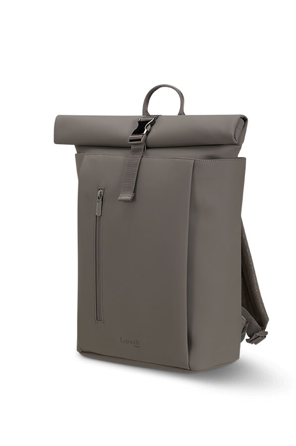 Lipault Lost In Berlin Rolltop Backpack 2.0  Ash Stone Lipault Lost In Berlin Rolltop Backpack 2.0  Ash Stone