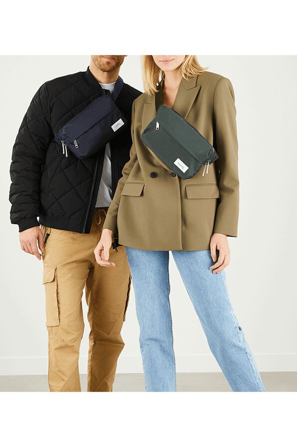 Lipault 4Tmrw Crossbody Bag  Carbon Blue Lipault 4Tmrw Crossbody Bag  Carbon Blue