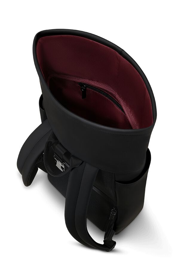 Lipault Lost In Berlin Rolltop Backpack 2.0  Black Lipault Lost In Berlin Rolltop Backpack 2.0  Black