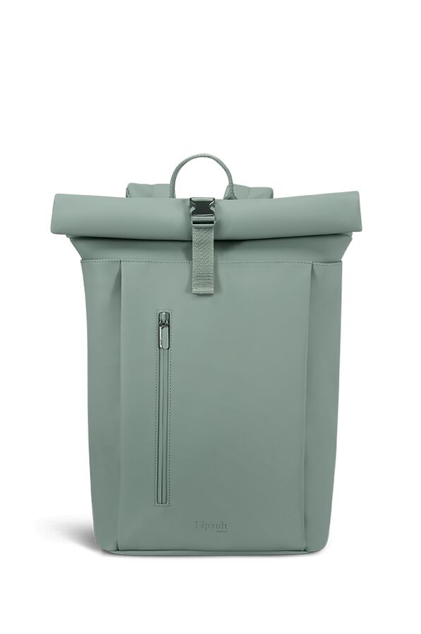 Lipault Lost In Berlin Rolltop Backpack 2.0  Yoga Green Lipault Lost In Berlin Rolltop Backpack 2.0  Yoga Green