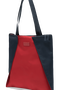 Lipault Pliable Foldable Shopper Navy/Cherry Red Lipault Pliable Foldable Shopper Navy/Cherry Red