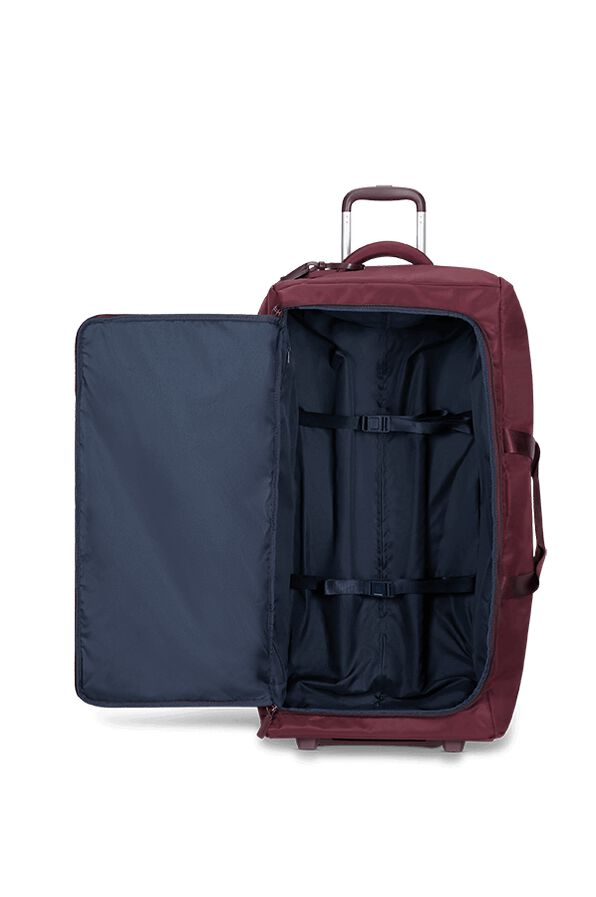 Lipault Foldable Plume Duffle with Wheels  Bordeaux Lipault Foldable Plume Duffle with Wheels  Bordeaux