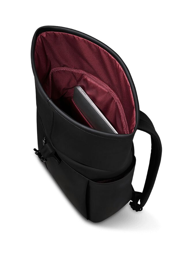 Lipault Lost In Berlin Rolltop Backpack 2.0  Black Lipault Lost In Berlin Rolltop Backpack 2.0  Black