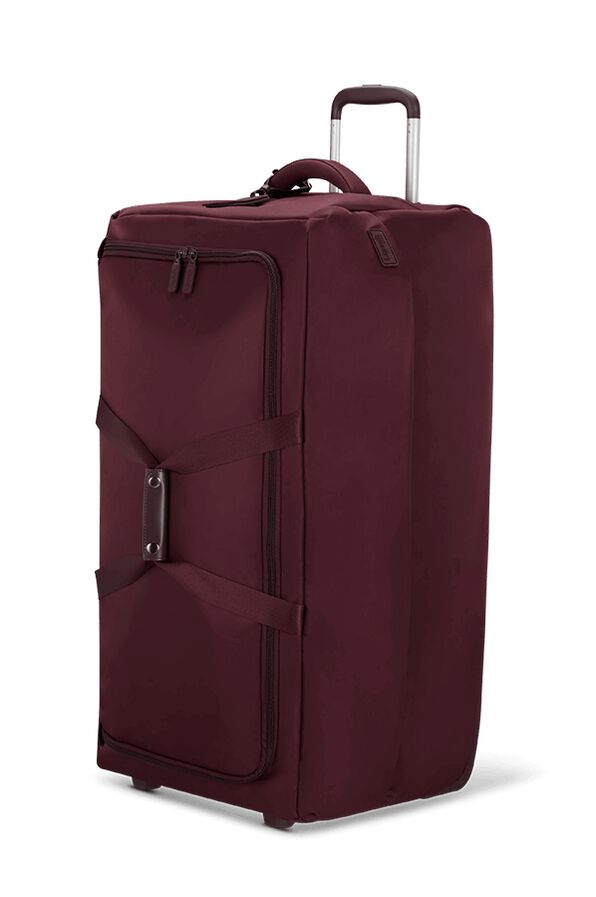 Lipault Foldable Plume Duffle with Wheels  Bordeaux Lipault Foldable Plume Duffle with Wheels  Bordeaux