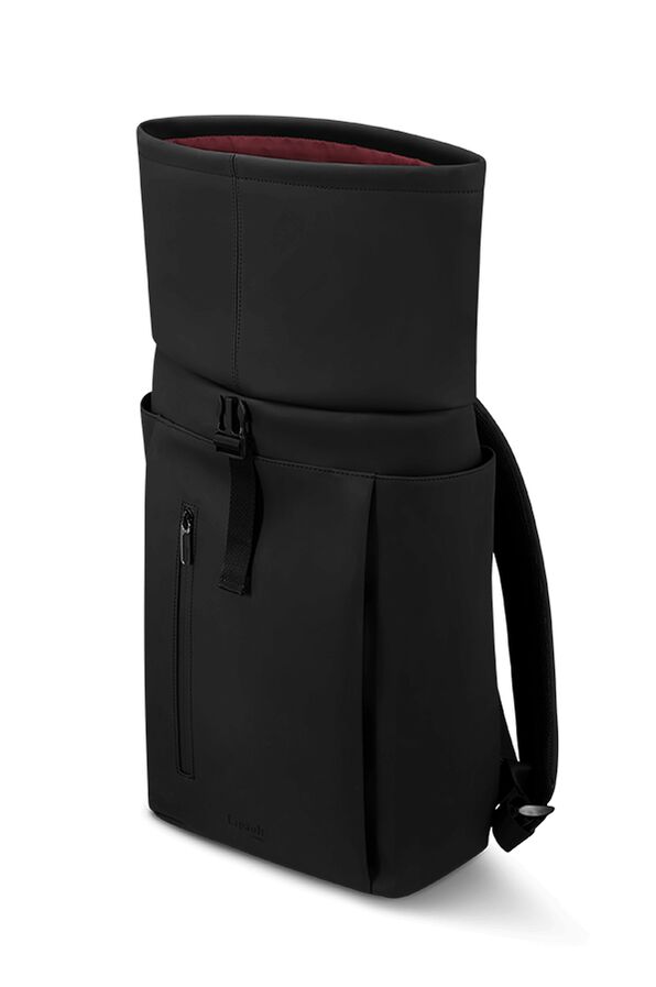 Lipault Lost In Berlin Rolltop Backpack 2.0  Black Lipault Lost In Berlin Rolltop Backpack 2.0  Black