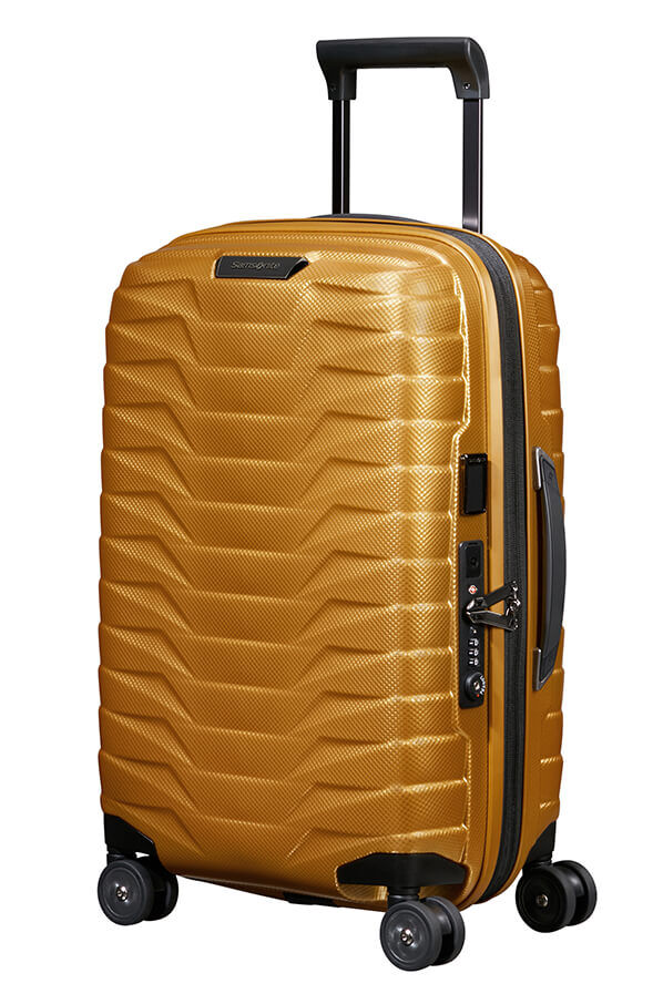 Samsonite Proxis Spinner Expandable Length 35cm 55cm  Honey Gold Samsonite Proxis Spinner Expandable Length 35cm 55cm  Honey Gold