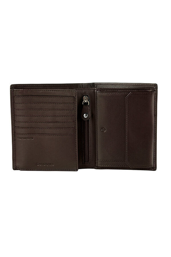 Samsonite Attack 2 Slg 122 - W 11CC+HFL+W+C+Z+2C  Ebony Brown Samsonite Attack 2 Slg 122 - W 11CC+HFL+W+C+Z+2C  Ebony Brown