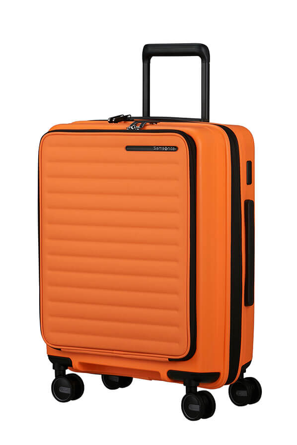 Samsonite Restackd Spinner Expandable Easy Access 55cm  Papaya Samsonite Restackd Spinner Expandable Easy Access 55cm  Papaya