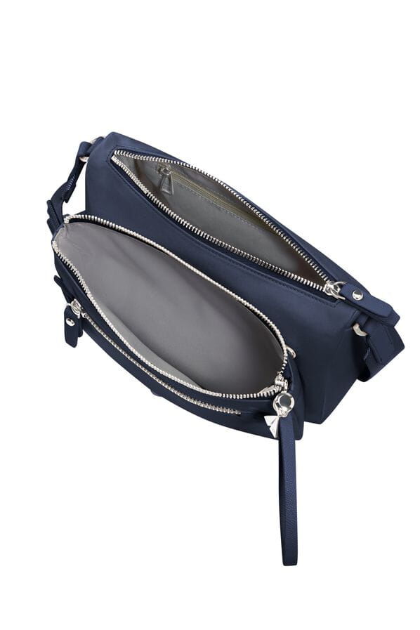 Samsonite Karissa Evo Shoulder Bag + Pouch  Blue Nights Samsonite Karissa Evo Shoulder Bag + Pouch  Blue Nights