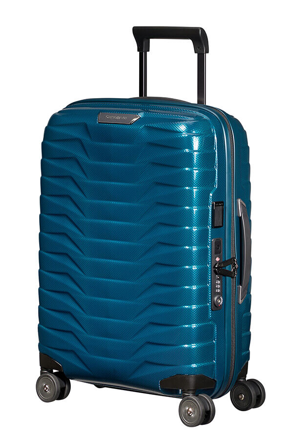 Samsonite Proxis Spinner Expandable 55cm  Petrol Blue Samsonite Proxis Spinner Expandable 55cm  Petrol Blue