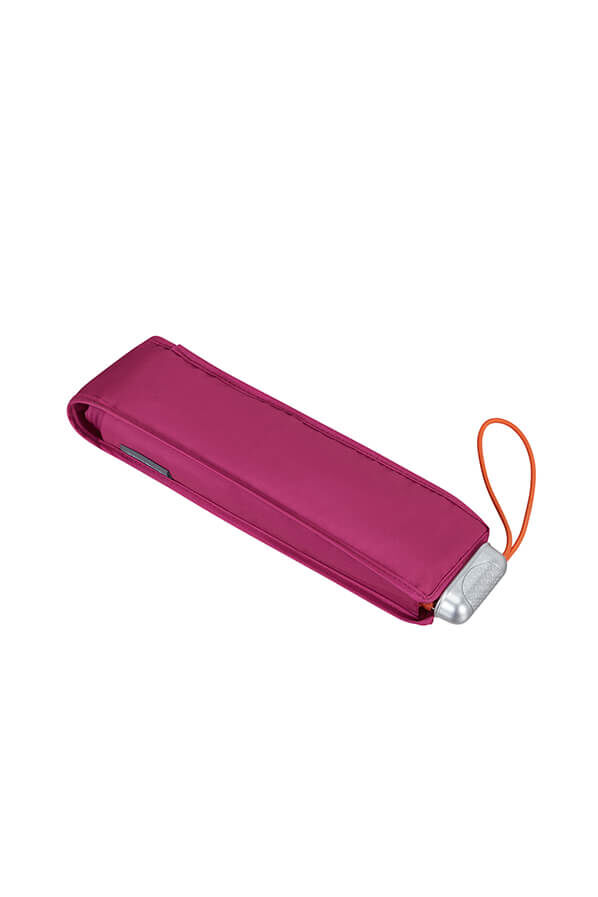 Samsonite Alu Drop S 3 Sect. Manual Flat  Fuchsia/Orange Samsonite Alu Drop S 3 Sect. Manual Flat  Fuchsia/Orange