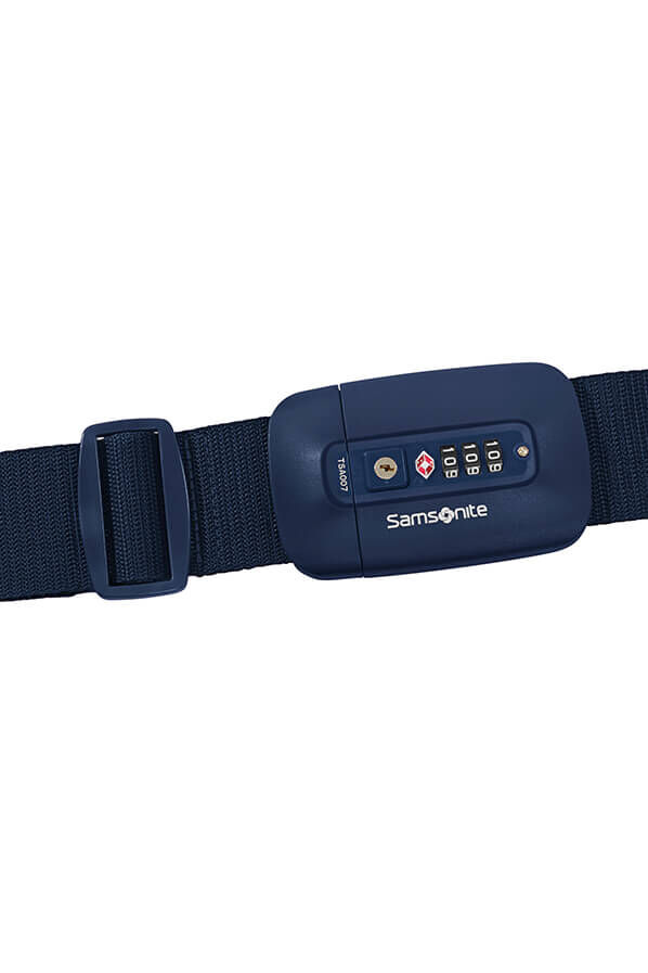Samsonite Ta Revolution Luggage Strap/TSA Lock  Midnight Blue