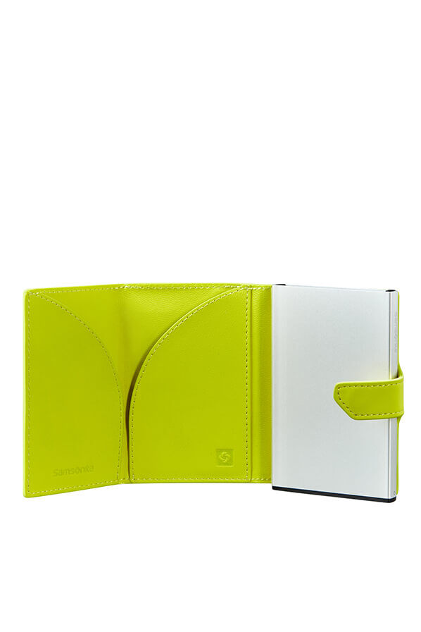 Samsonite Alu Fit Slide-up Wallet Proxis  Lime Samsonite Alu Fit Slide-up Wallet Proxis  Lime