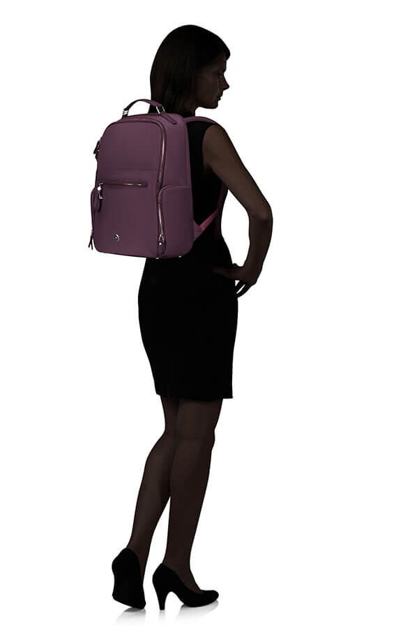 Samsonite Karissa Evo Round Backpack 15.6'  Burgundy Samsonite Karissa Evo Round Backpack 15.6'  Burgundy