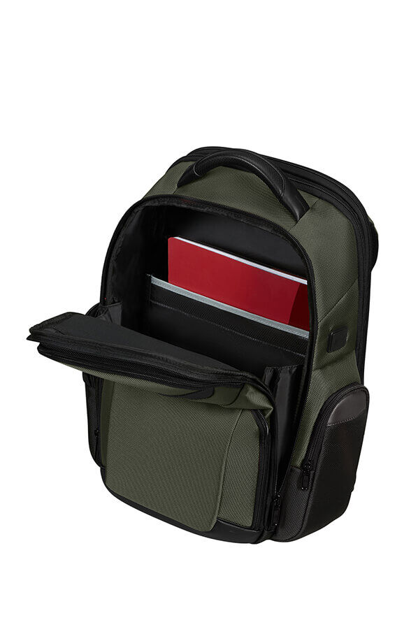 Samsonite Pro-Dlx 6 Backpack 3 Volume Expandable 15.6'  Verde Samsonite Pro-Dlx 6 Backpack 3 Volume Expandable 15.6'  Verde