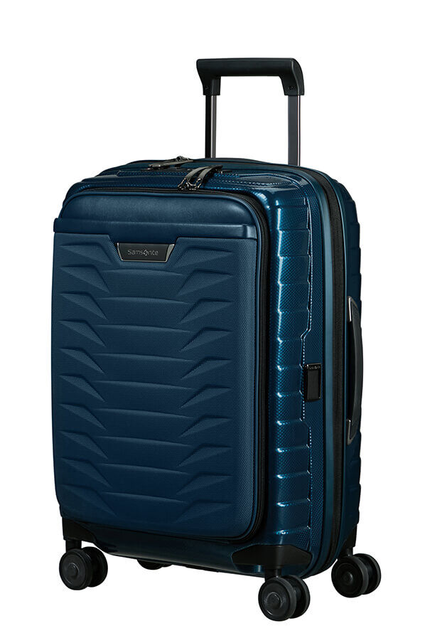 Samsonite Proxis Spinner Expandable Easy Access 55cm  Petrol Blue Samsonite Proxis Spinner Expandable Easy Access 55cm  Petrol Blue