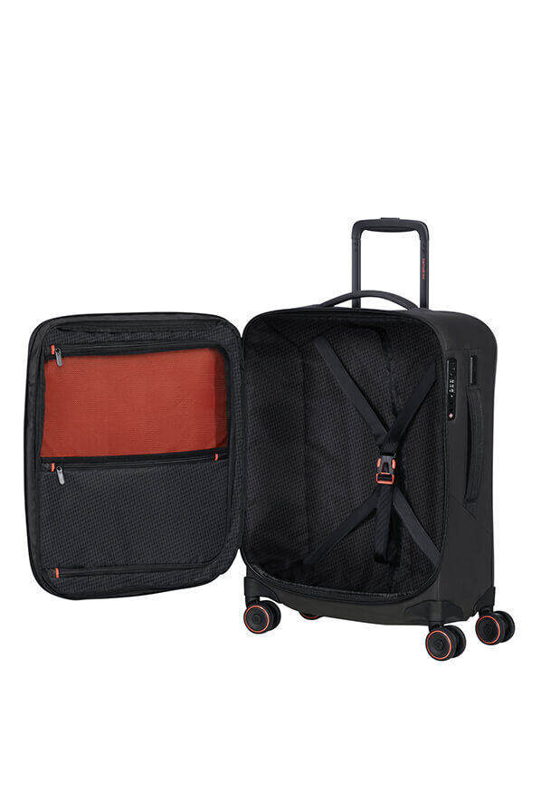 Samsonite Glazed Spinner Expandable 55cm  Negro