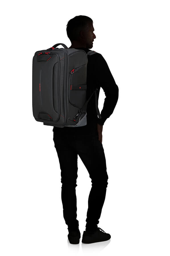 Samsonite Ecodiver Duffle with wheels 55/20 Backpack  Charcoal Samsonite Ecodiver Duffle with wheels 55/20 Backpack  Charcoal