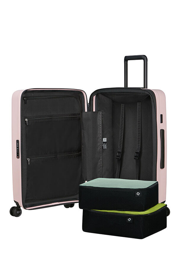Samsonite Restackd Spinner Expandable 68cm  Rose Samsonite Restackd Spinner Expandable 68cm  Rose