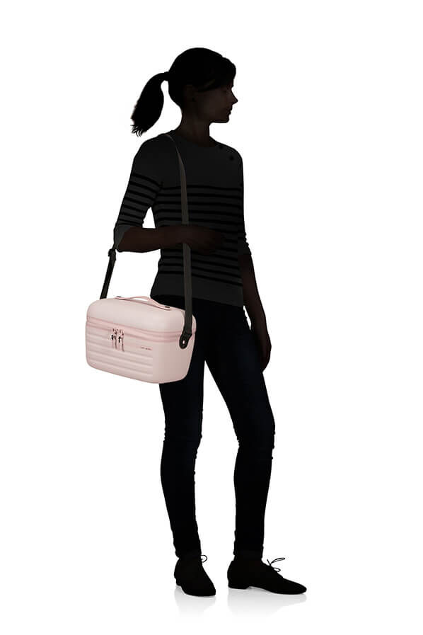 Samsonite Stackd Beauty Case  Rose Samsonite Stackd Beauty Case  Rose