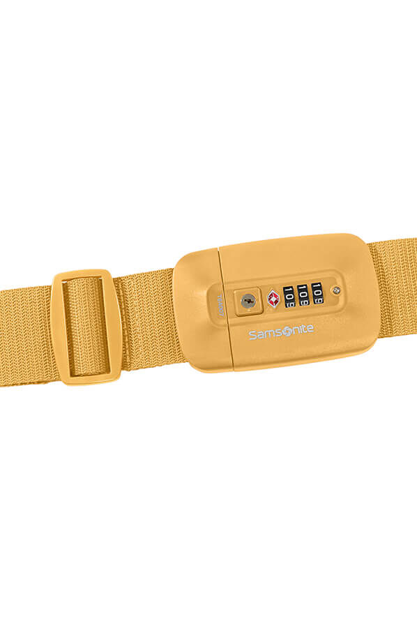 Samsonite Ta Revolution Luggage Strap/TSA Lock  Amarillo