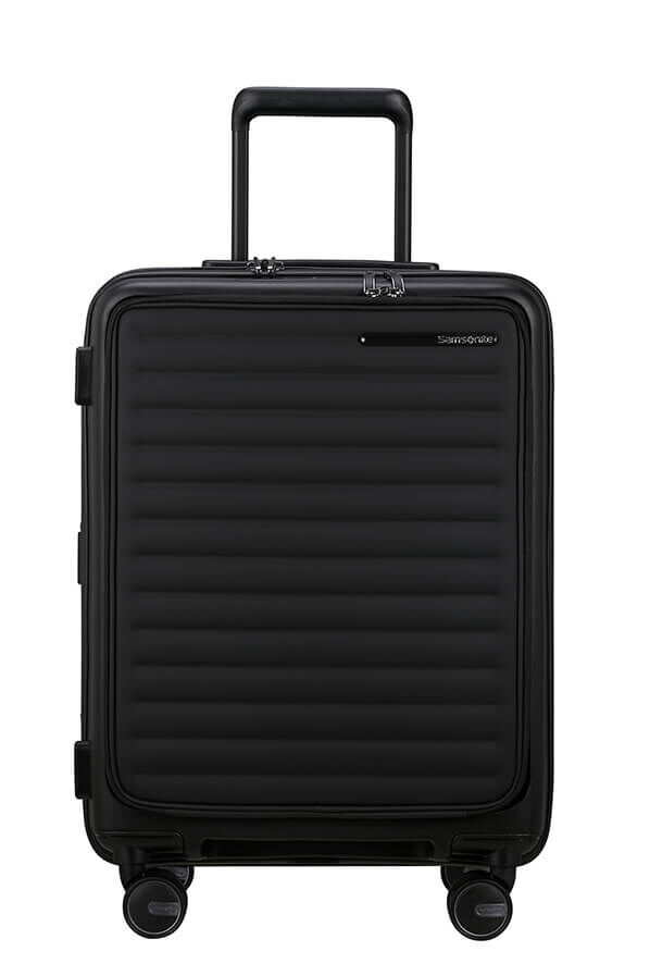 Samsonite Restackd Spinner Expandable Easy Access 55cm  Negro