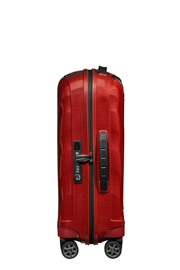 Samsonite C-Lite Spinner Expandable 55cm  Chili red