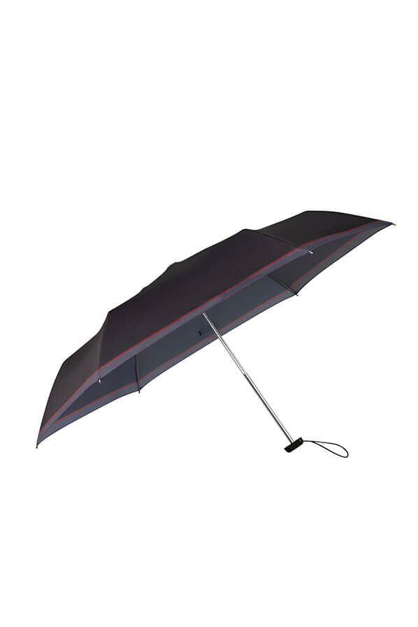 Samsonite Alu Drop S 3 Sect. Manual Flat  Black/Red/Grey Samsonite Alu Drop S 3 Sect. Manual Flat  Black/Red/Grey