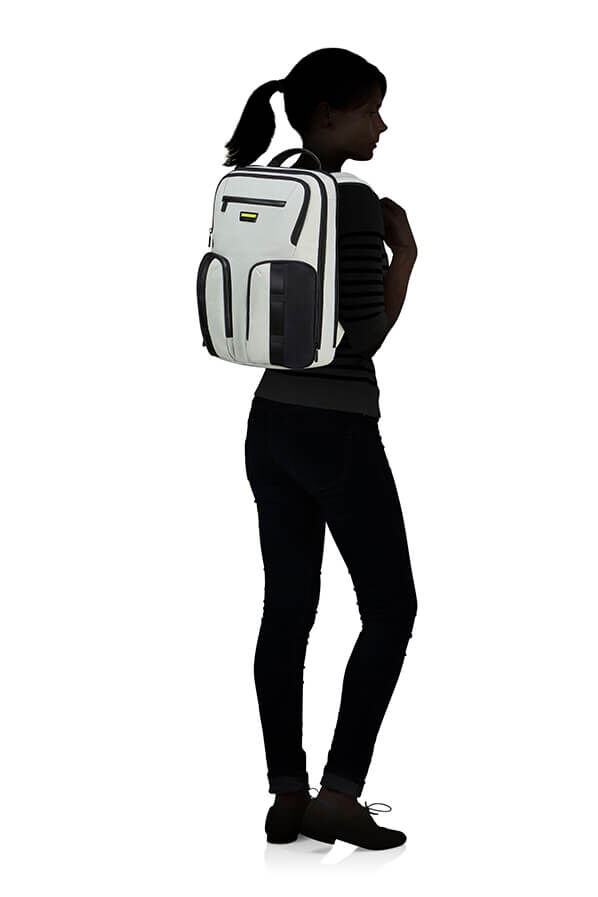 Samsonite Urban-Eye Backpack 14.1' 2 Pockets 14.1'  Light Grey/Lime