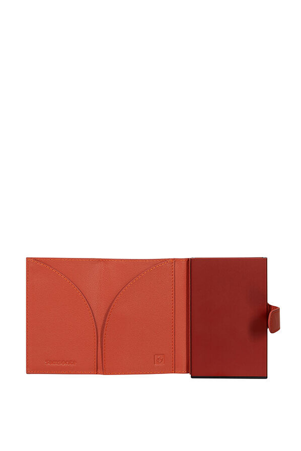 Samsonite Alu Fit 202 - Slide-up Wallet  Naranja