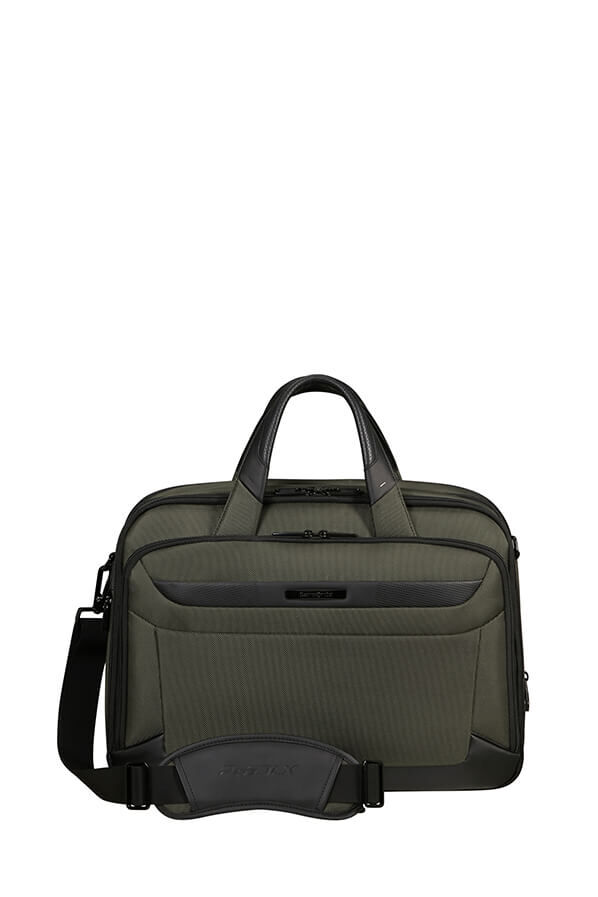 Samsonite Pro-Dlx 6 Bailhandle Expandable 15.6'  Green Samsonite Pro-Dlx 6 Bailhandle Expandable 15.6'  Green