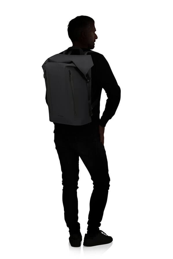 Samsonite Coatify Biz IPX4 Rolltop Backpack 15.6'  Negro