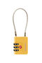 Samsonite Ta Revolution Cablelock 3 dial TSA  Amarillo